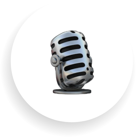 petit logo de micro pour trouver le studio d'enregistrement parfait en 30 minutes